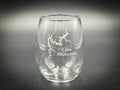Lake Allatoona Georgia - 15 oz Stemless Wine Glass - Lake Life Gift