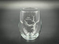 Lake Hartwell Georgia - 15 oz Stemless Wine Glass - Lake Life Gift