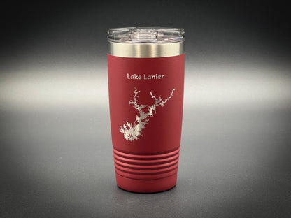 Lake Lanier Georgia - Lake Life - 20 oz Polar Tumbler - Insulated Tumbler